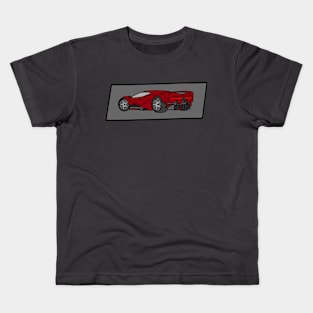 super faster car Kids T-Shirt